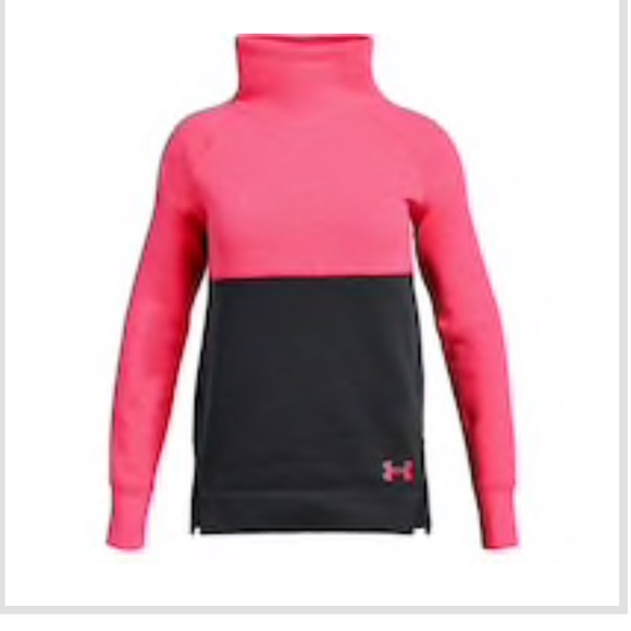 Under Armour Other - Under Armour Girls Fleece Slouchy long sleeve top
